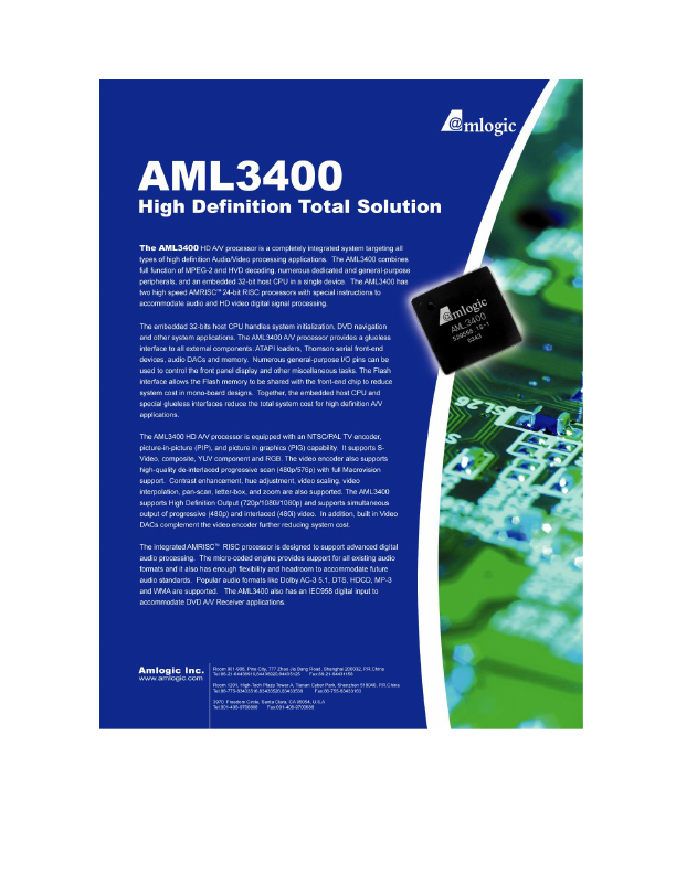 AML3400