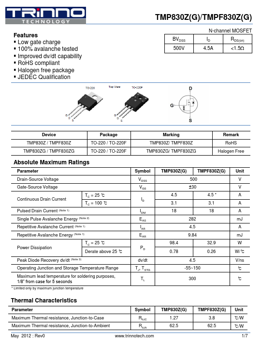 TMP830ZG