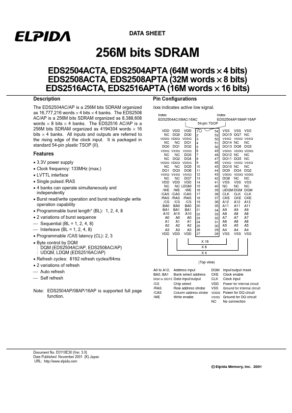 EDS2516APTA