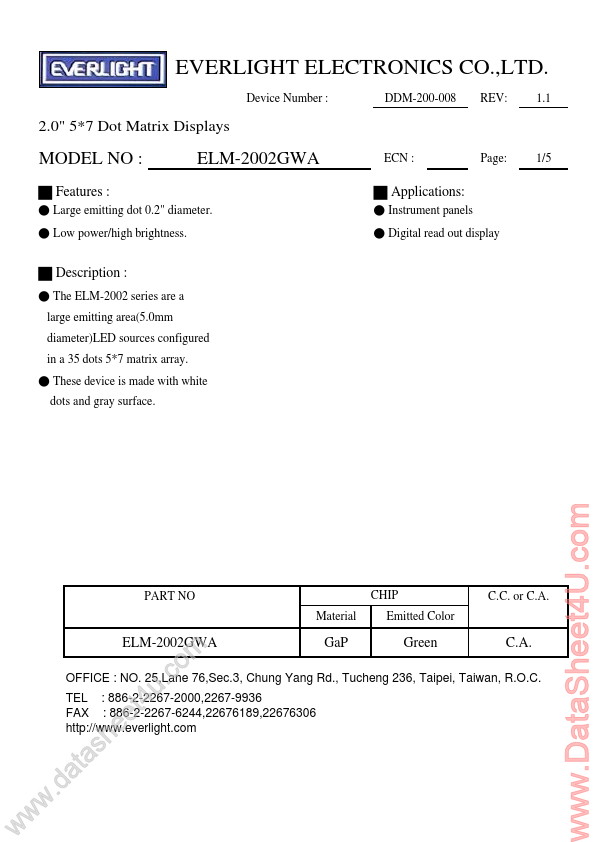 ELM-2002GWA