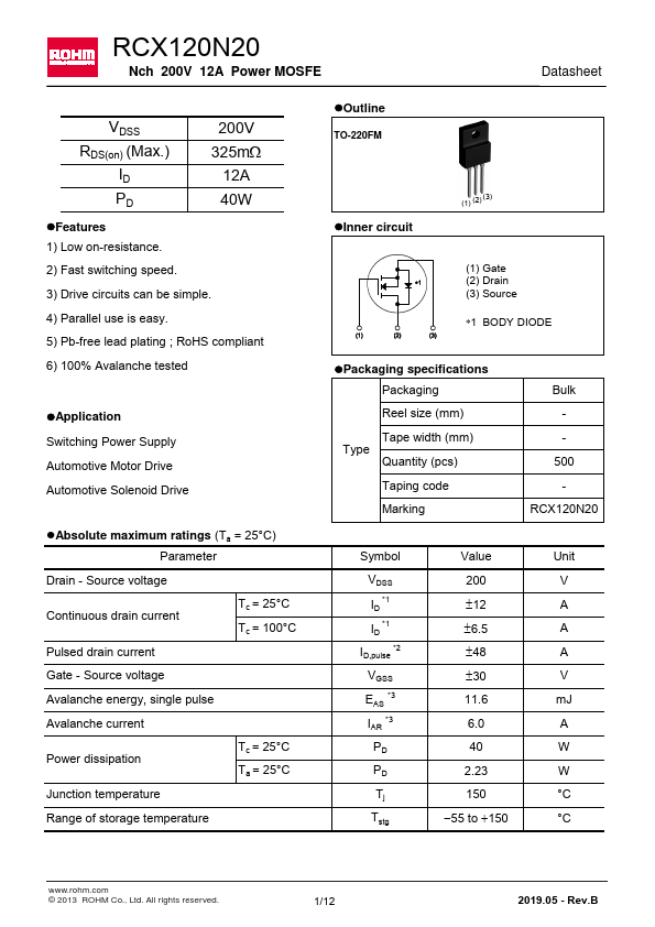 RCX120N20