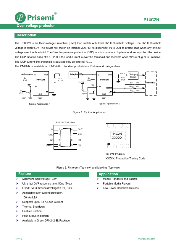 P14C2N Datasheet Preview