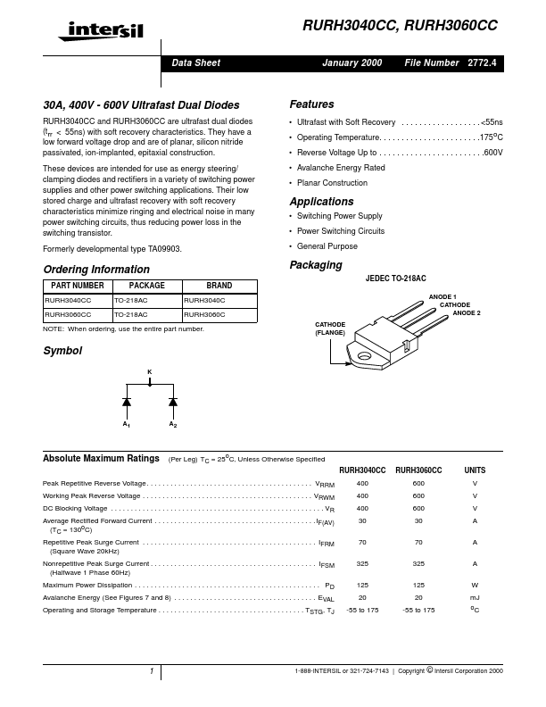 RURH3060CC