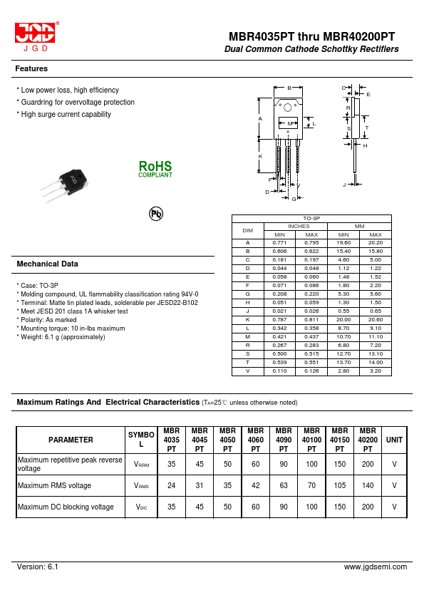 MBR4035PT