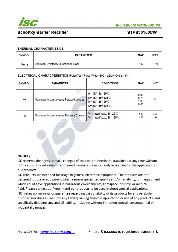 STPS30150CW