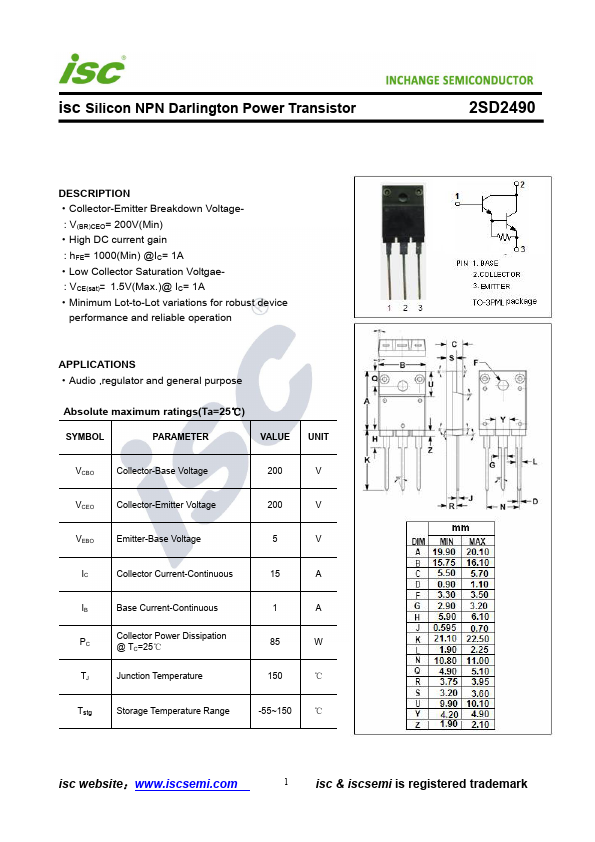 2SD2490