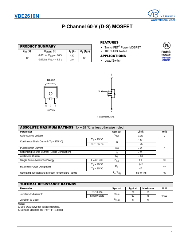 VBE2610N