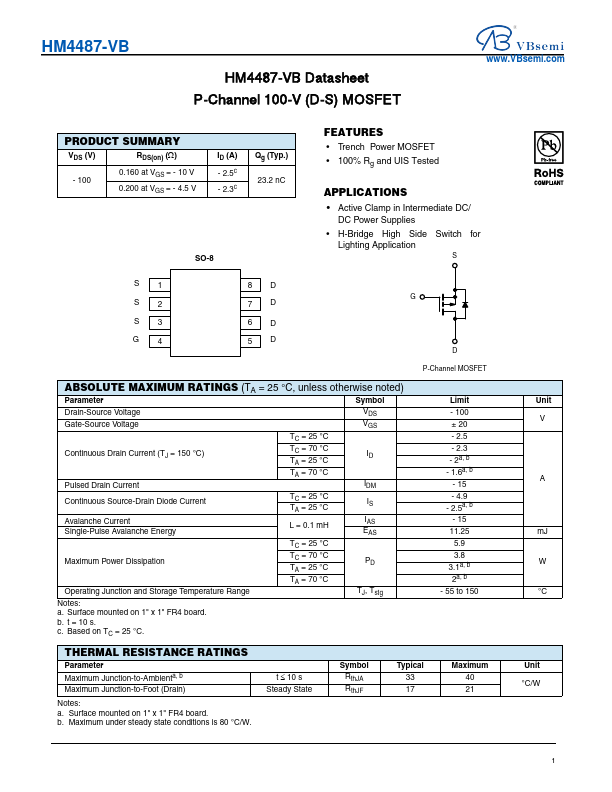  Datasheet Preview Page 1