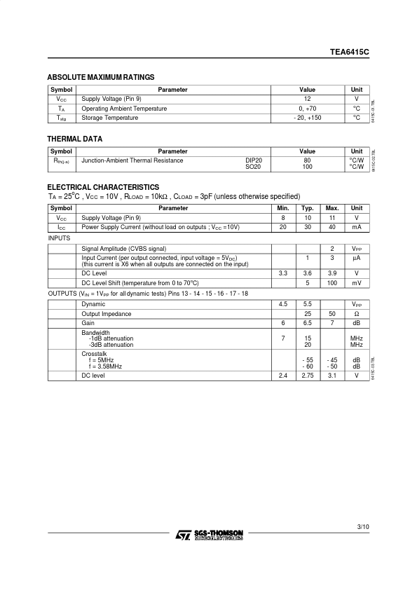 TEA6415C