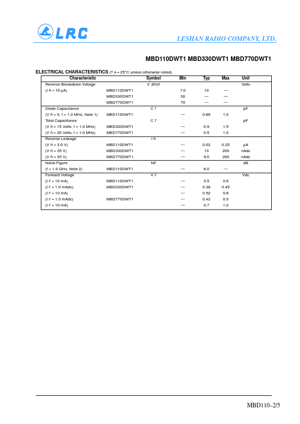 MBD110DWT1