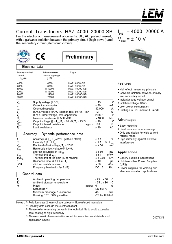 HAZ14000-SB