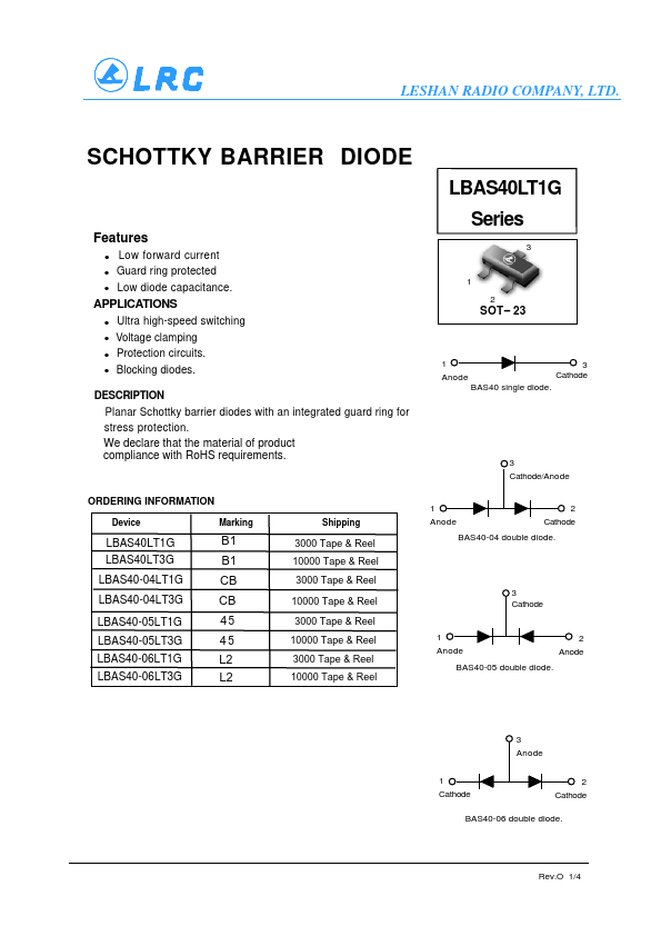 LBAS40-04LT3G