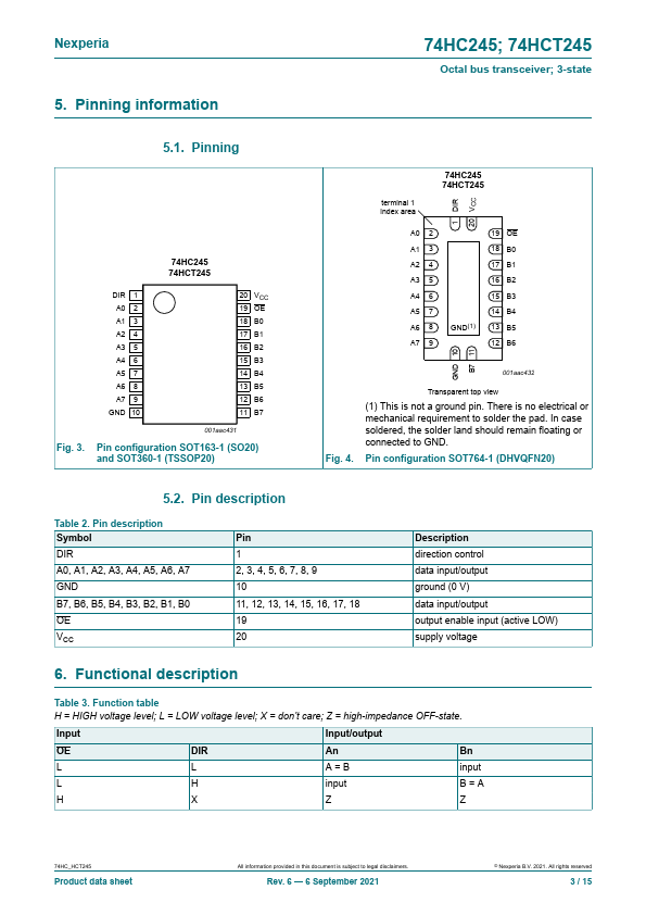 74HC245BQ