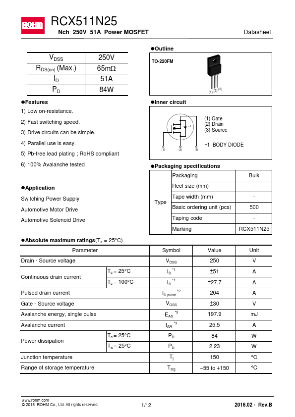 RCX511N25