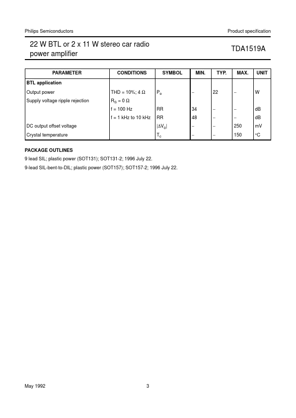 TDA1519A