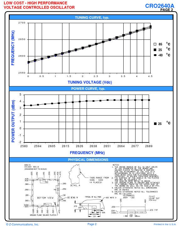 CRO2640A