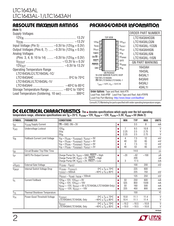 LTC1643AL