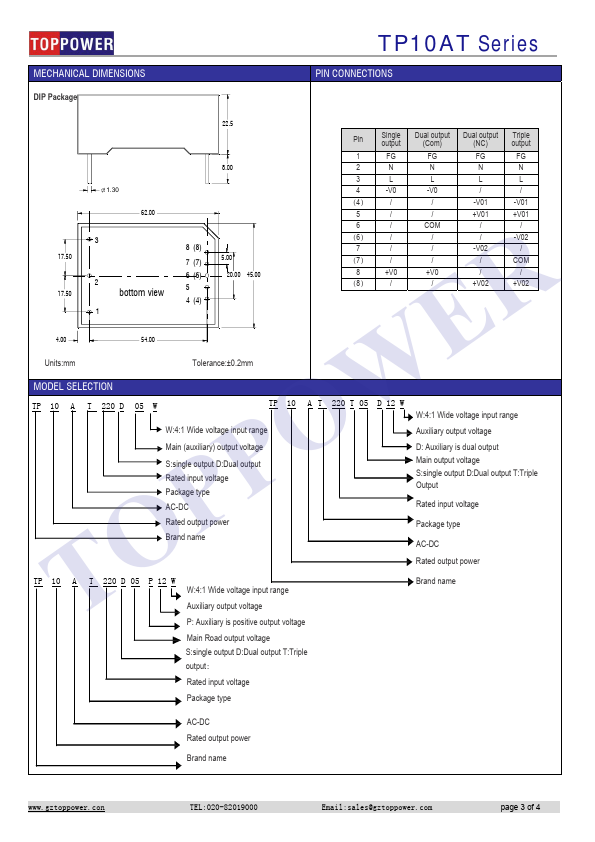 TP10AT220T05D24