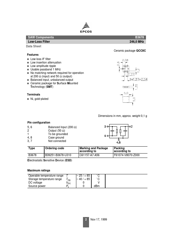 B3678