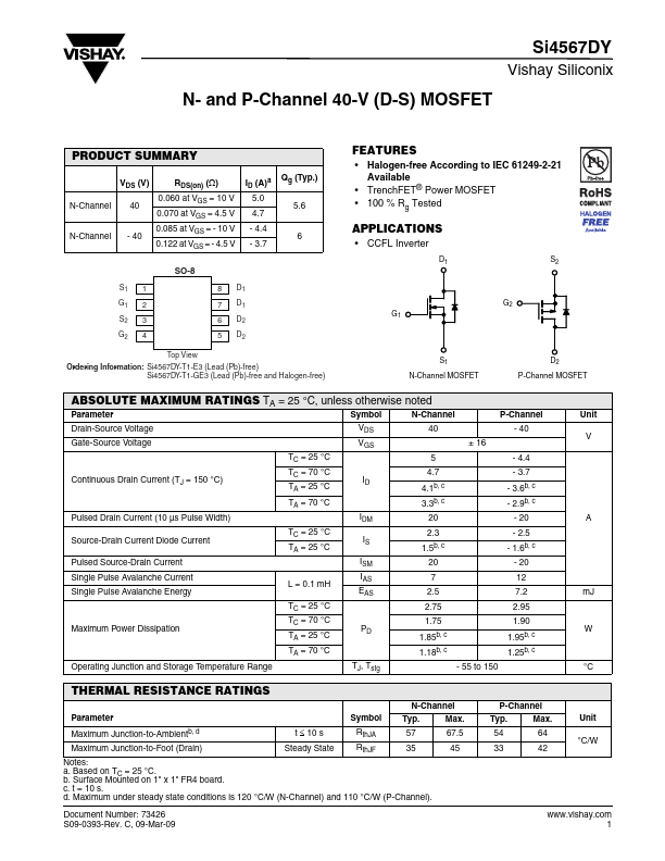 Si4567DY