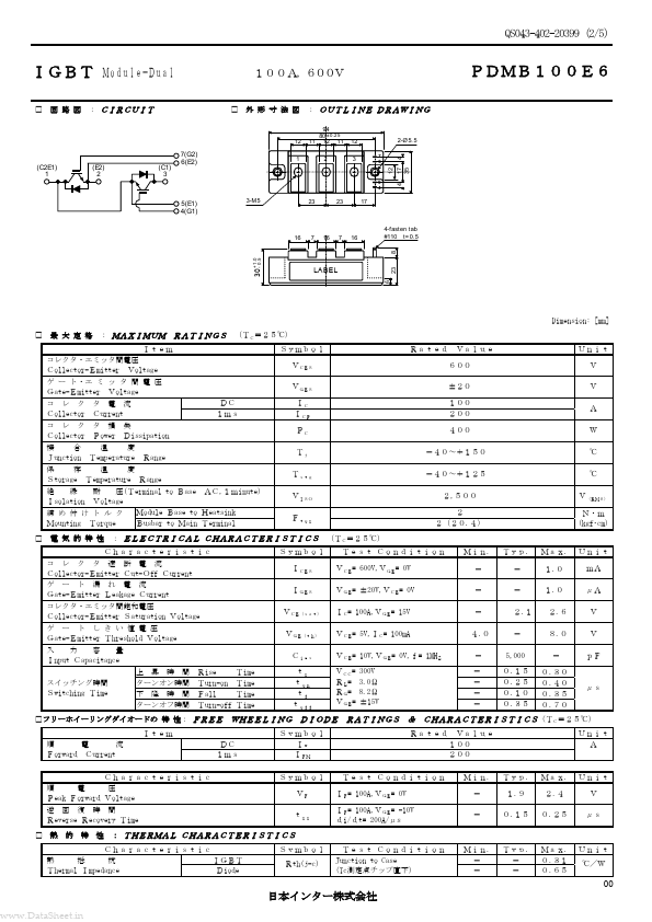 PDMB100E6