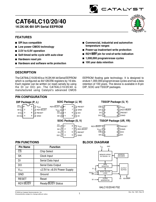 CAT64LC10