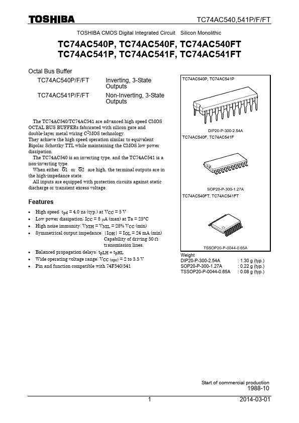 TC74AC540F