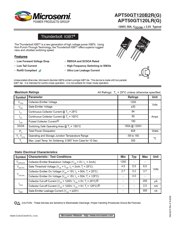 APT50GT120B2RG