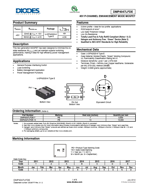 DMP4047LFDE