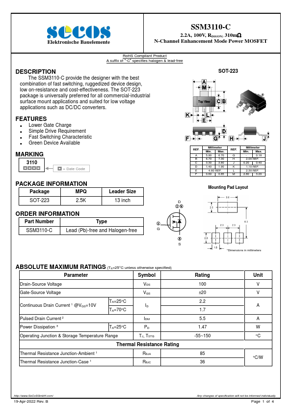 SSM3110-C