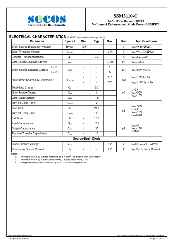 SSM3110-C