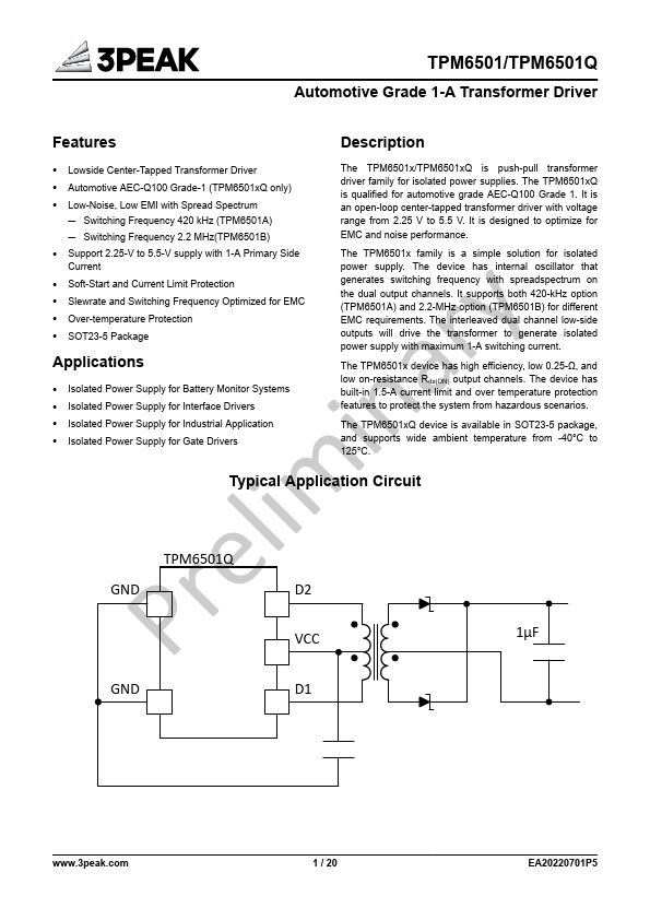 TPM6501Q