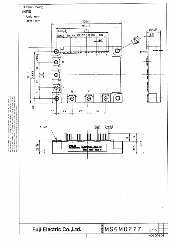 6MBP100NA060-01