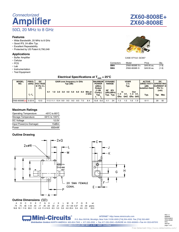 ZX60-8008E