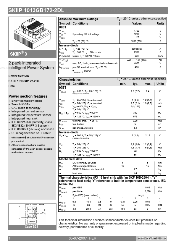 SKIIP1013GB172-2DL