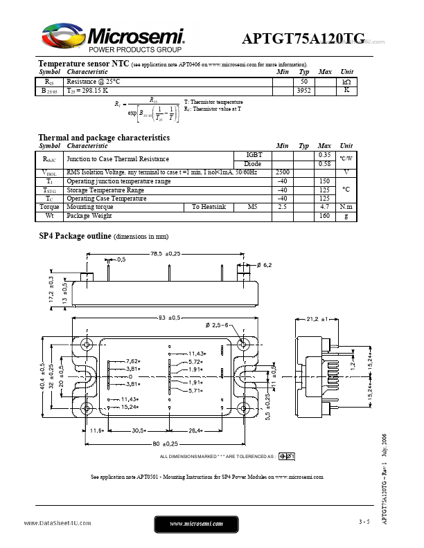 APTGT75A120TG