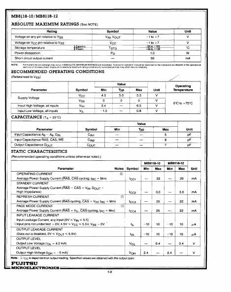 datasheet Preview Page 2
