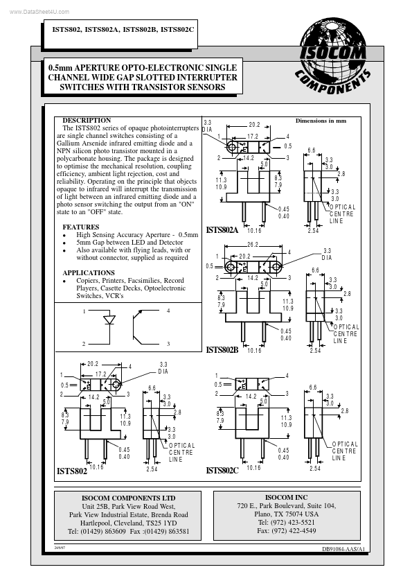 ISTS802C