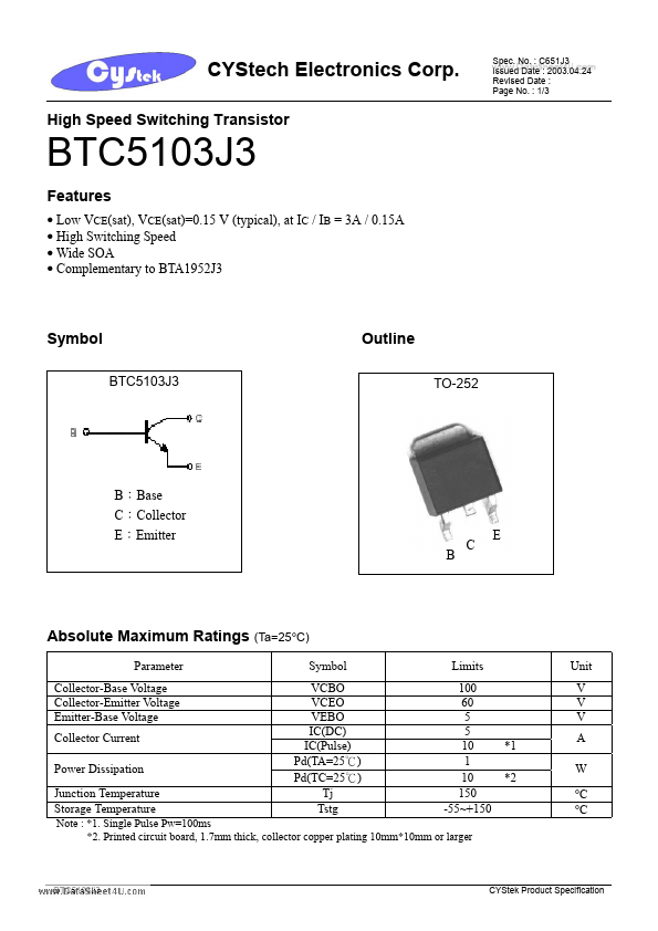 BTC5103J3