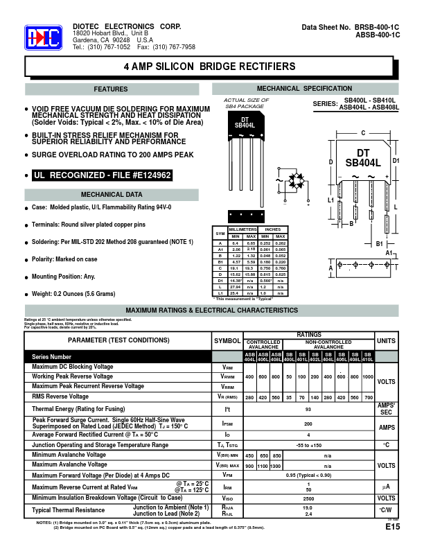 SB406L