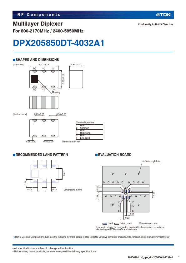 DPX205850DT-4032A1