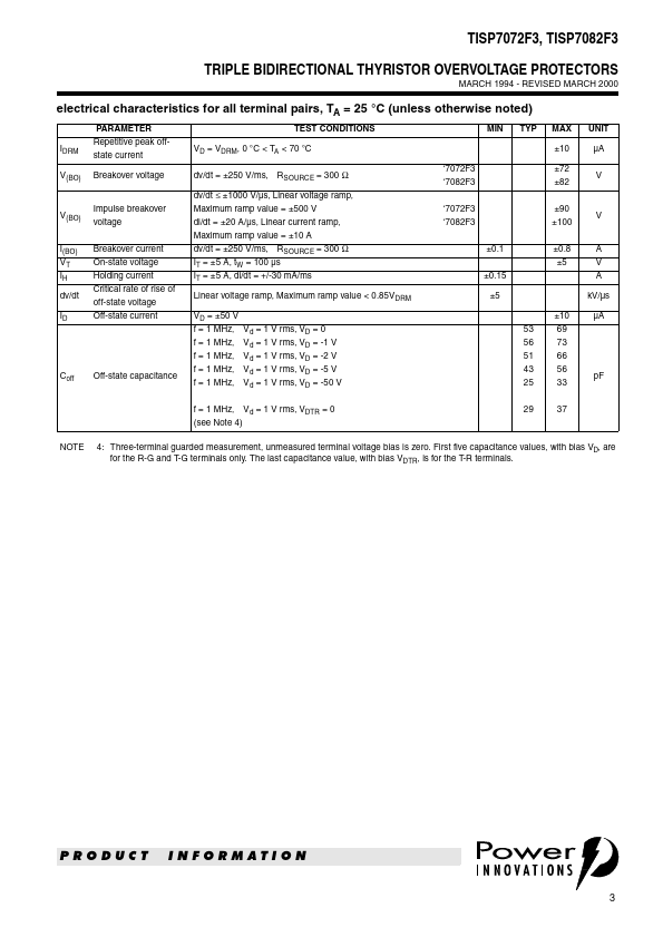 TISP7082F3DR