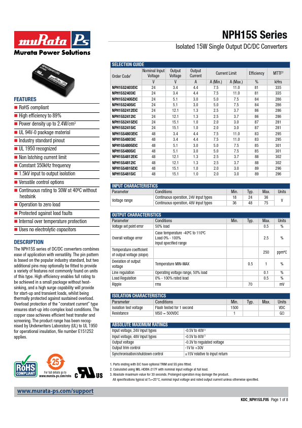 NPH15S4812iC