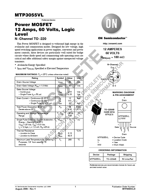 MTP3055VL