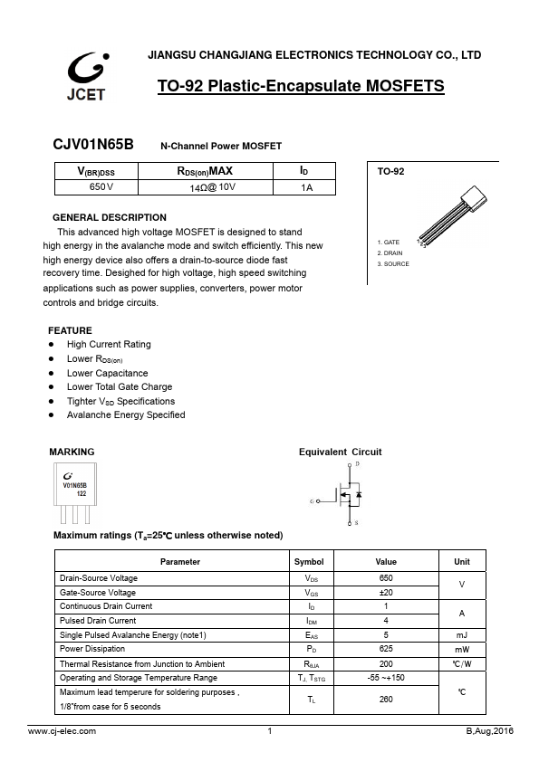 CJV01N65B