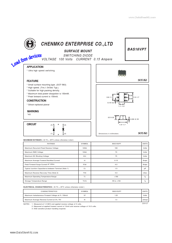 BAS16VPT