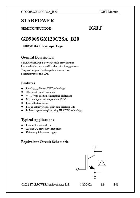 GD900SGX120C2SA_B20 Datasheet Preview