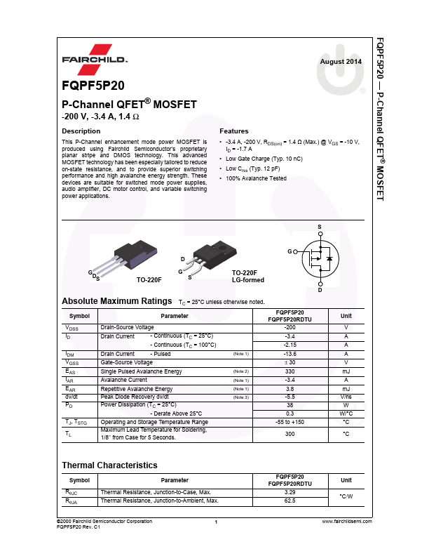 FQPF5P20