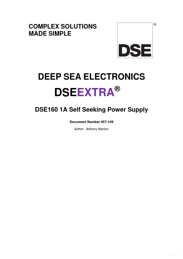 DSE160