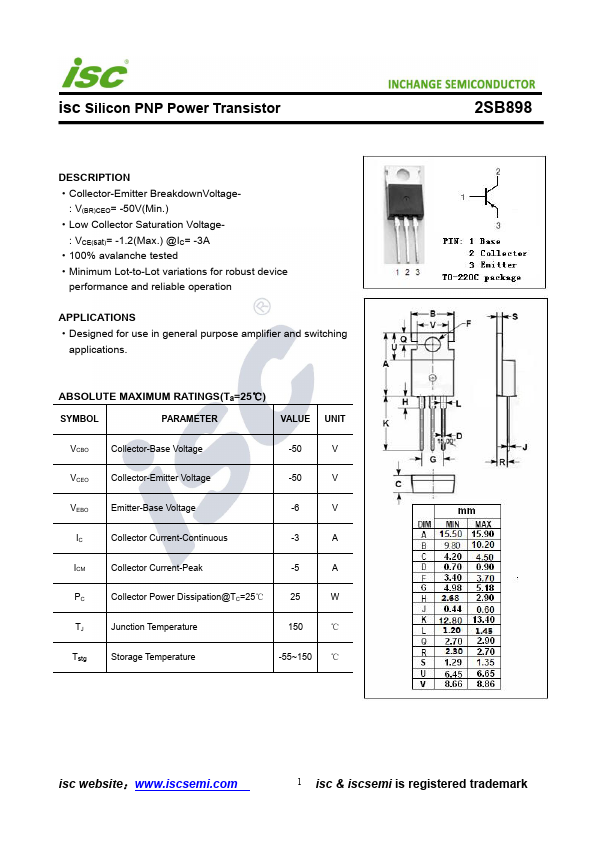 2SB898